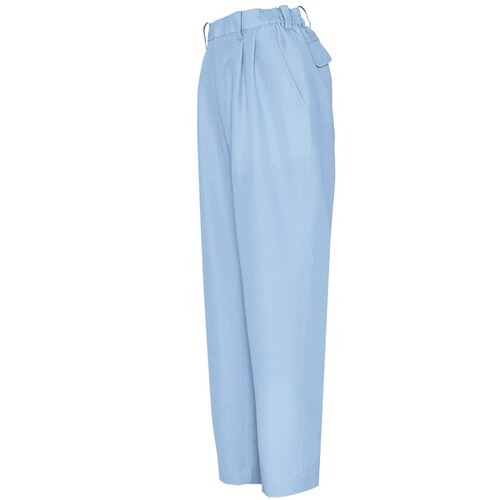 レディースパンツ(2タック) サックス 5L