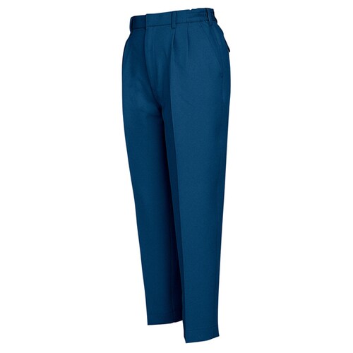 レディースパンツ(2タック) ネイビー L