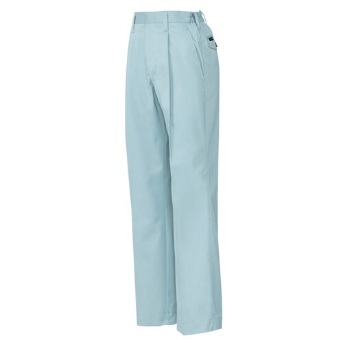 レディースパンツ(1タック) Sブルー L