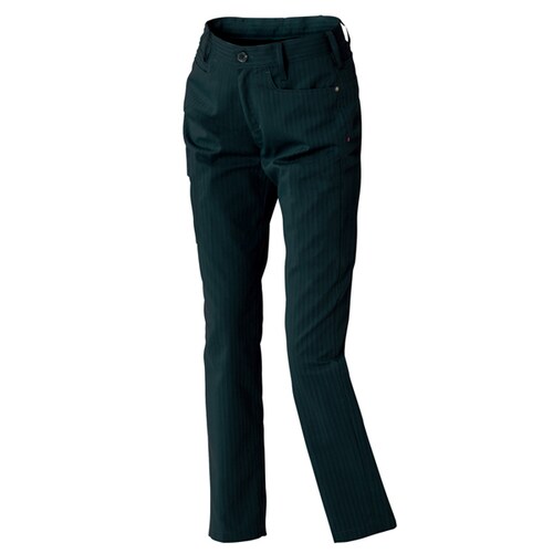 レディースパンツ(ノータック) カーキBK LL