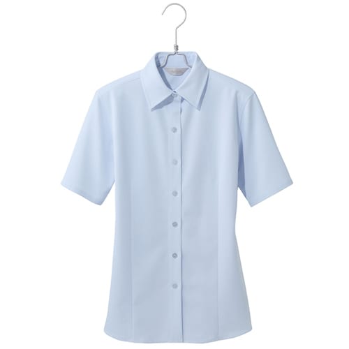 半袖ブラウス サックス 9