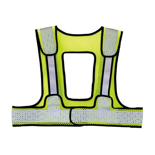 メッシュベスト Fイエロー×シルバー F