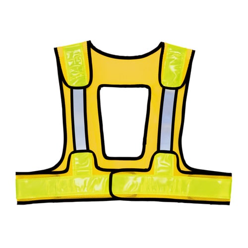 メッシュベスト イエロー×Fイエロー F