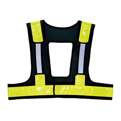 メッシュベスト ネイビー×Fイエロー F