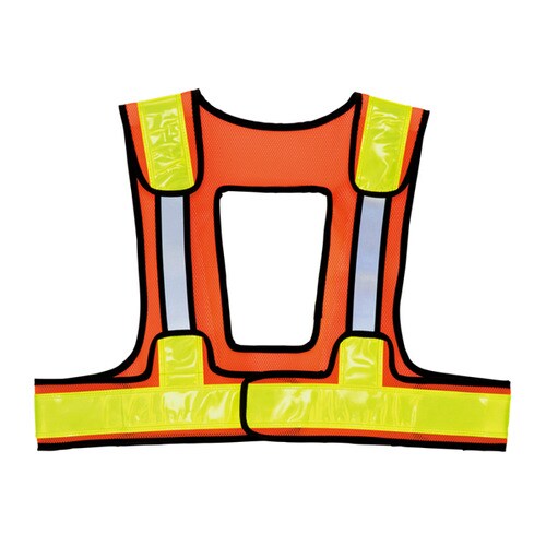 メッシュベスト Fオレンジ×Fイエロー F