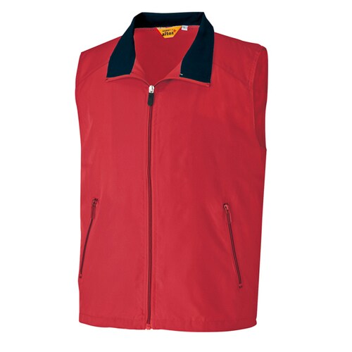 裏メッシュベスト レッド 3L