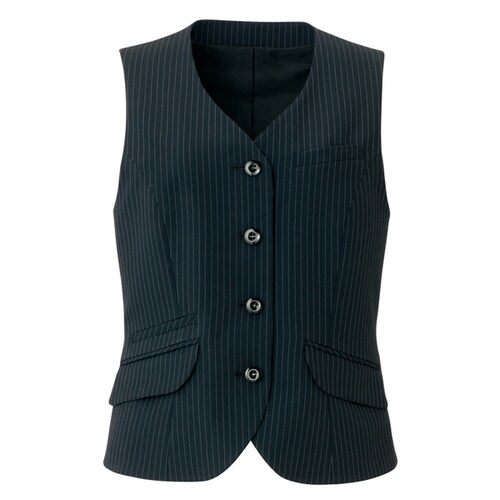 レディースベスト ブラック 9