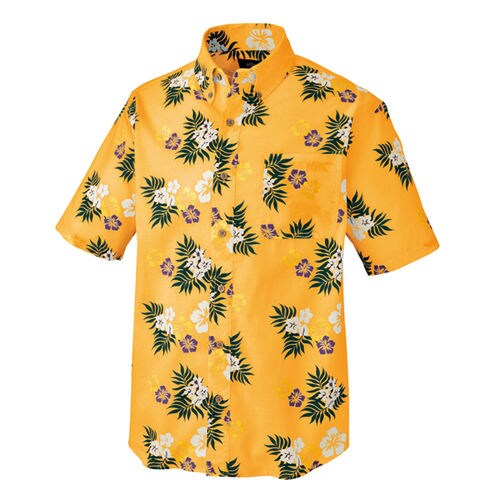 アロハシャツ(カジーマ) イエロー S