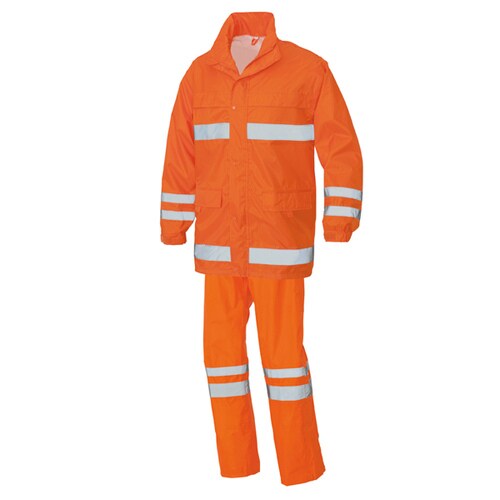 レインウエア(FS−6000) オレンジ L