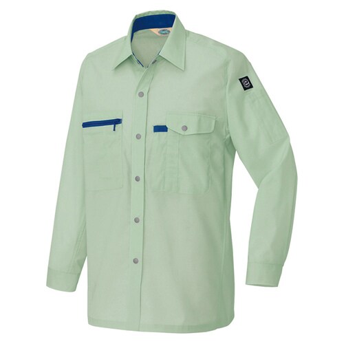 長袖シャツ アースグリーン 5L