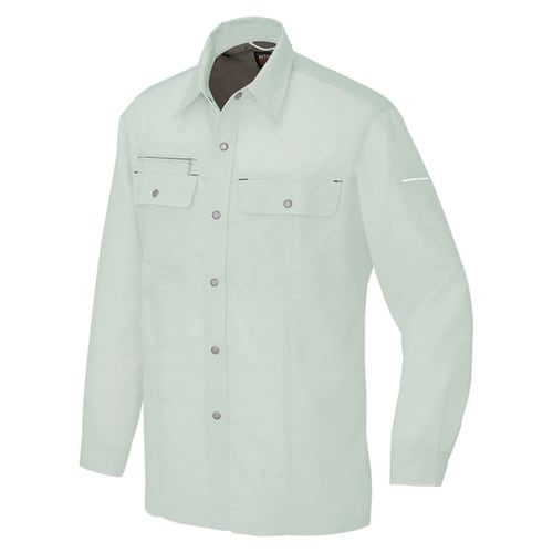 長袖シャツ アースグリーン 5L