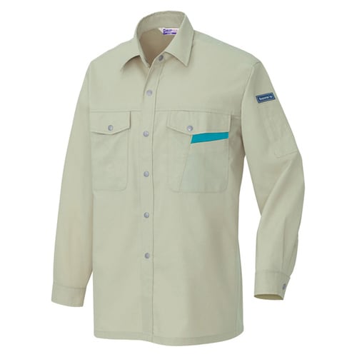 長袖シャツ アースグリーン M