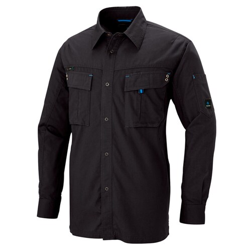 長袖シャツ チャコール SS