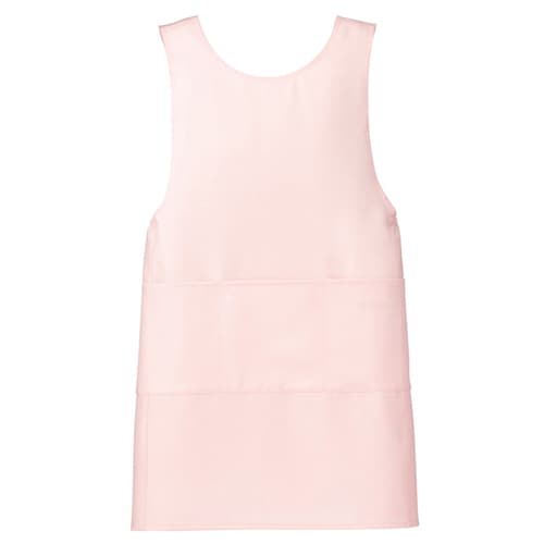 エプロン ピンク M