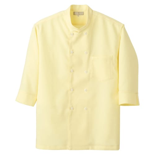 コックシャツ イエロー 3L