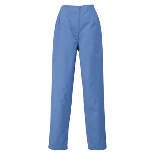 レディースパンツ ブルー 4L