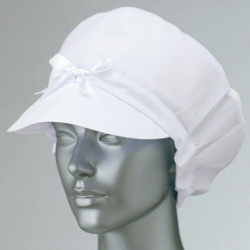 レディース作業帽 001ホワイト F