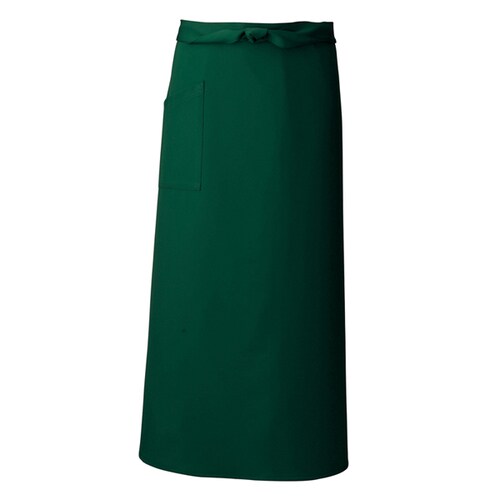 ロングエプロン ダークグリーン F