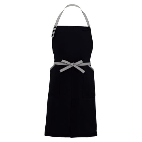 胸当てエプロン ブラック F