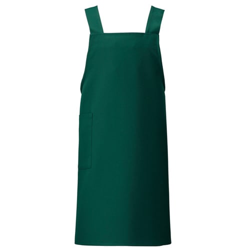 胸当てエプロン グリーン F