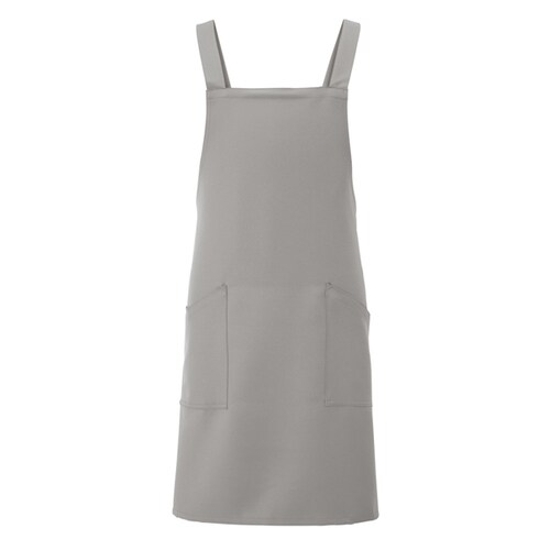 胸当てエプロン グレー F