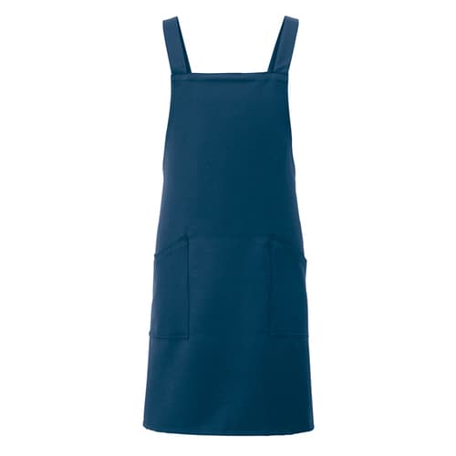 胸当てエプロン ネイビー F