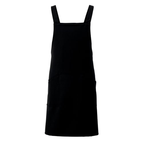 胸当てエプロン ブラック F