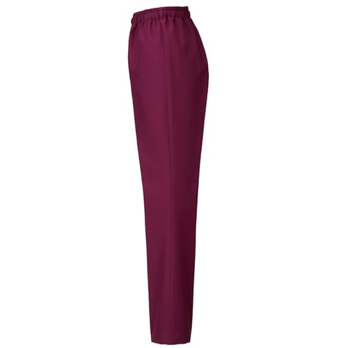 スクラブパンツ ワイン 6L