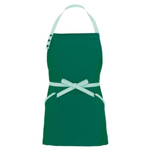 胸当てミニエプロン グリーン F