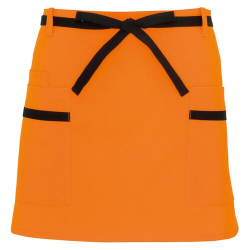 腰下エプロン オレンジ F