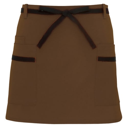 腰下エプロン ブラウン F