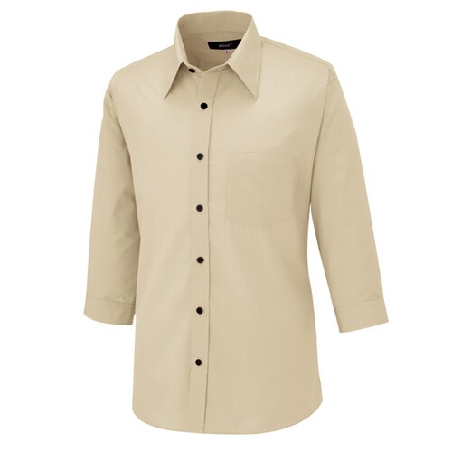 七分袖シャツ ベージュ LL