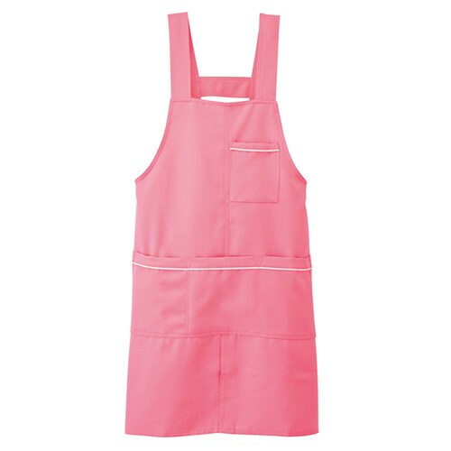 パイピングエプロン ピーチ F