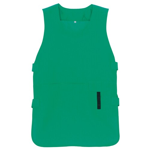 ベスト型ロングエプロン ミントグリーン F