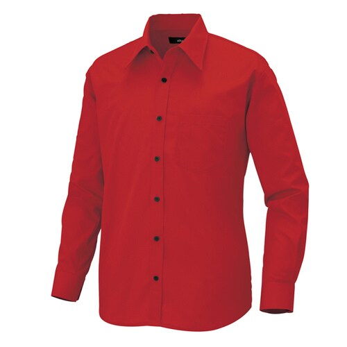 長袖シャツ レッド S