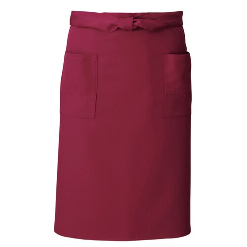 ミディエプロン ボルドー F