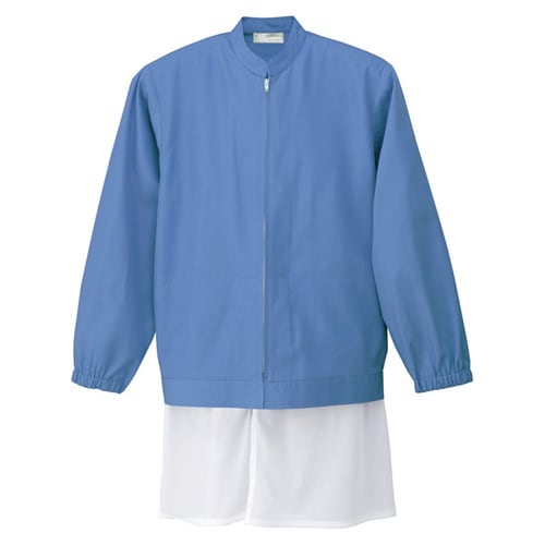 長袖ブルゾン ブルー L