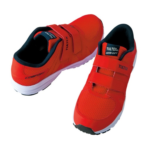 安全靴(マジック) レッド 24.5