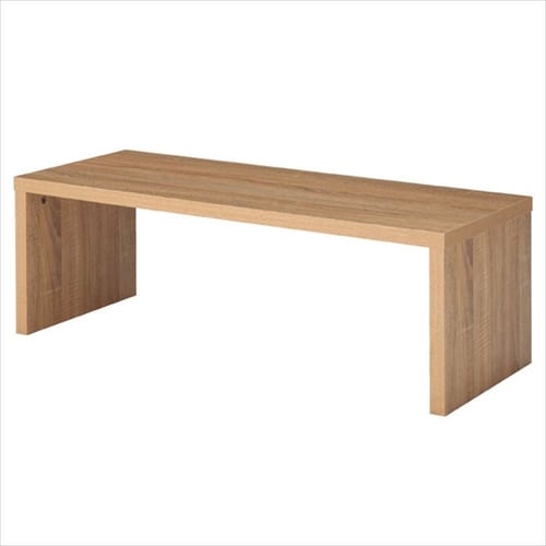 木製ローテーブル W90cm ラスティック柄