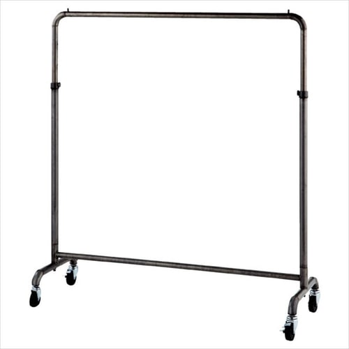 スチールクリア ハンガーラック W120cmタイプ