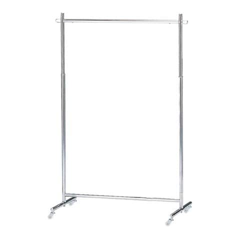 プッシュ式ハンガーラック W90cmタイプ