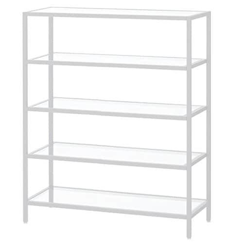 ボックスフレームテーブル 5段 サテンホワイト