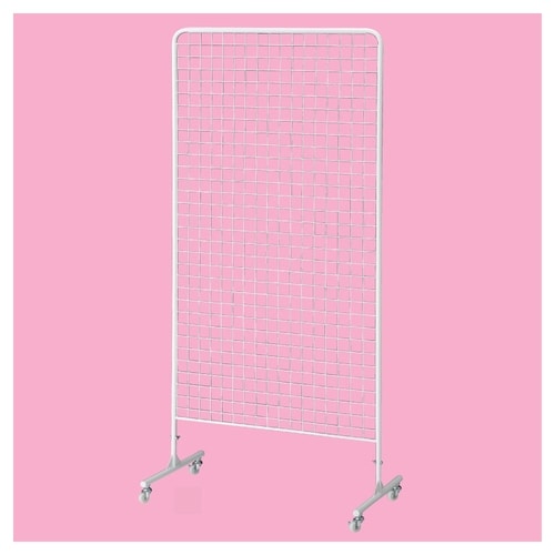 両面ネットスタンド H190cm 白 W90cm