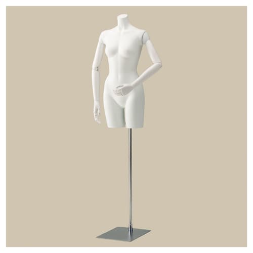 婦人腰受け腕付きボディ 9号 白