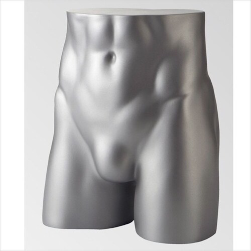 紳士パンツ用卓上ディスプレイ シルバーメタリック