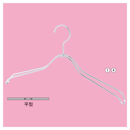 スチール製ハンガーW38cm クローム