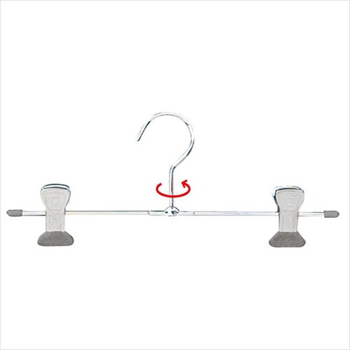 スチール製ボトムハンガー T字型 W39cm