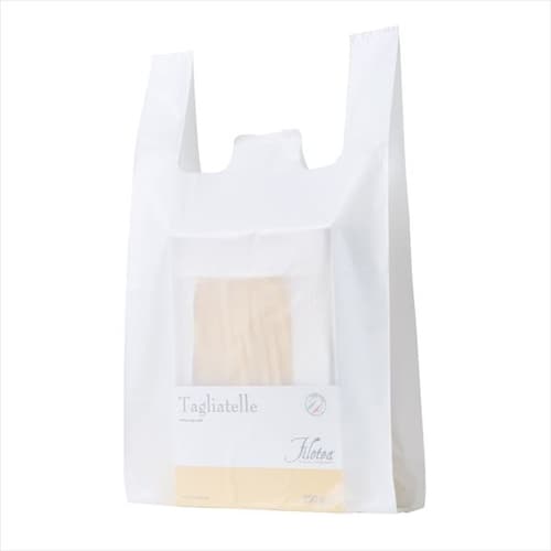 乳白レジ袋 30×54(40)×横マチ14