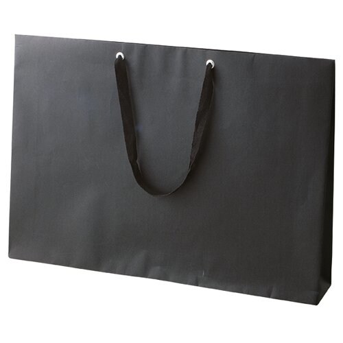 ショルダーバッグ ブラック 黒ひも60×10×42