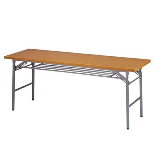 折りたたみテーブル W180cm チークD45cm
